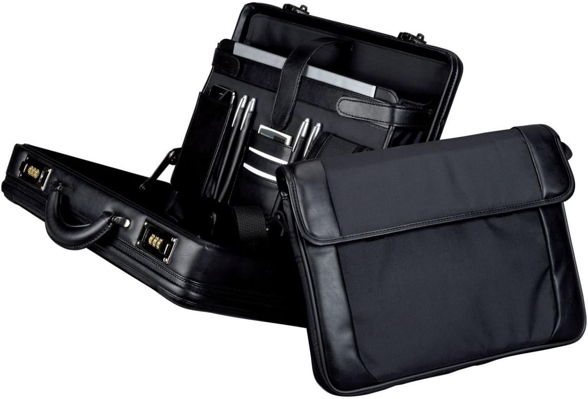 Leather Briefcase with Removable - Image 3