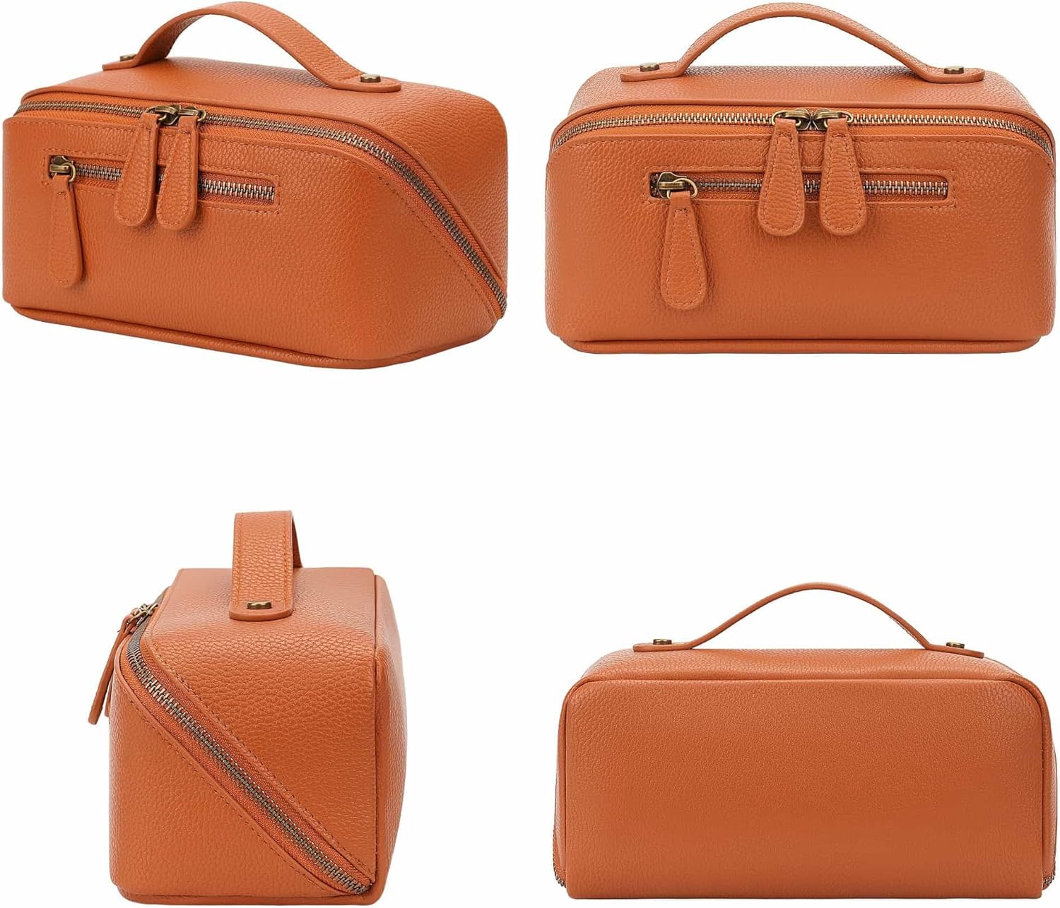 Leather Tech Travel Organizer Pouch - Image 3